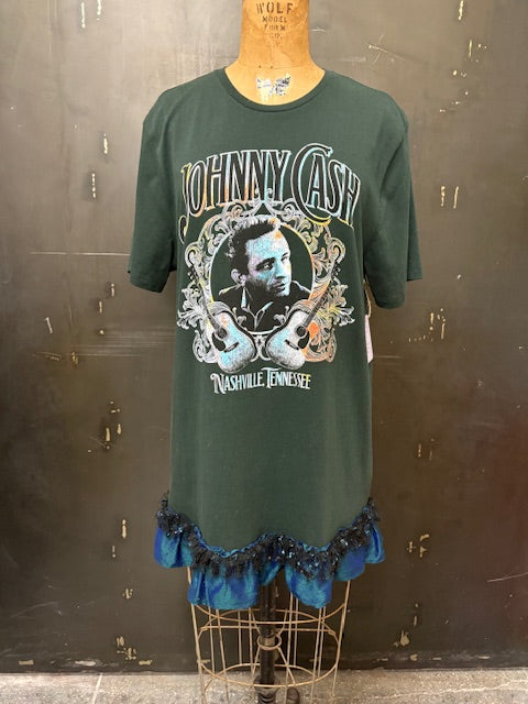 Johnny Cash T Shirt Dress