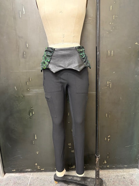 Stash in Leather and Designer Fabric