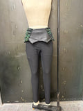 Stash in Leather and Designer Fabric