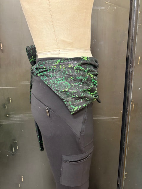 Stash in Leather and Designer Fabric