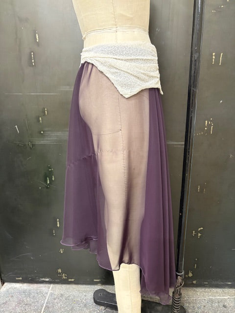 Sash with Sequins and Buckle Closure